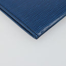 LOUIS VUITTON Epi Jena Clutch Bag Blue M52715 LV Auth bs34702-16