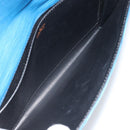 LOUIS VUITTON Epi Jena Clutch Bag Blue M52715 LV Auth bs34702-10