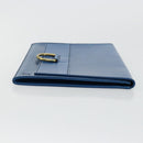 LOUIS VUITTON Epi Jena Clutch Bag Blue M52715 LV Auth bs34702-3