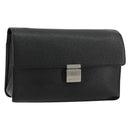LOUIS VUITTON Taiga Selenga Clutch Bag Ardoise M30782 LV Auth bs34703-1