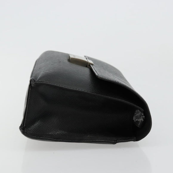 LOUIS VUITTON Taiga Selenga Clutch Bag Ardoise M30782 LV Auth bs34703