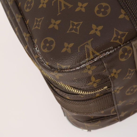 LOUIS VUITTON Monogram Satellite 60 Boston Bag M23354 LV Auth bs34704