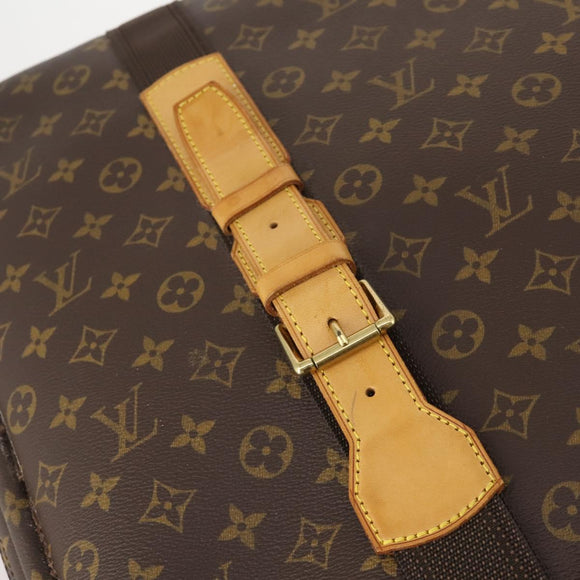 LOUIS VUITTON Monogram Satellite 60 Boston Bag M23354 LV Auth bs34704