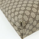 GUCCI GG Supreme Web Sherry Line Tote Bag PVC Beige 39 02 003 Auth bs34705-16