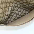 GUCCI GG Supreme Web Sherry Line Tote Bag PVC Beige 39 02 003 Auth bs34705-21