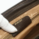 GUCCI GG Supreme Clutch Bag PVC Beige Gold 97 01 037 Auth bs34706-12