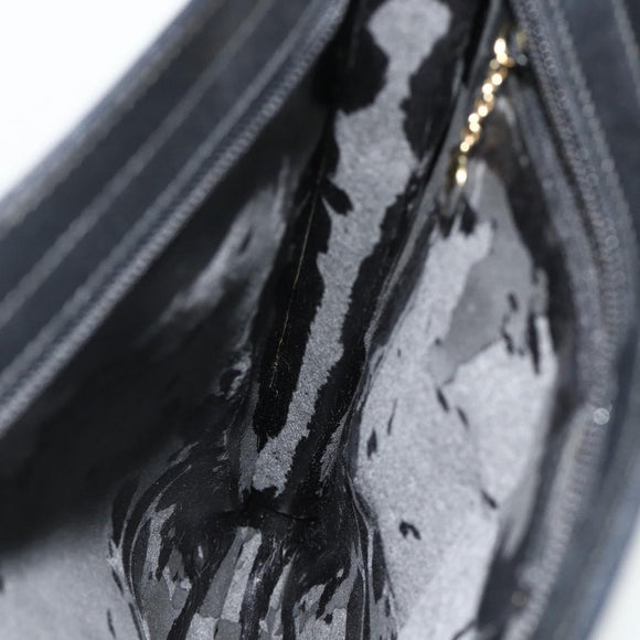 GUCCI Shoulder Bag Leather Black 001 2122 1821 Auth bs34707