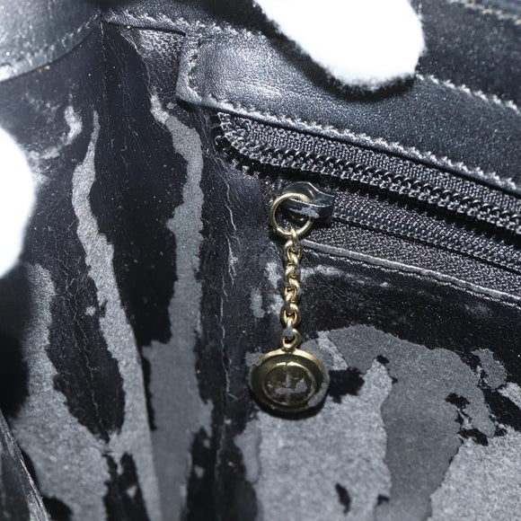 GUCCI Shoulder Bag Leather Black 001 2122 1821 Auth bs34707