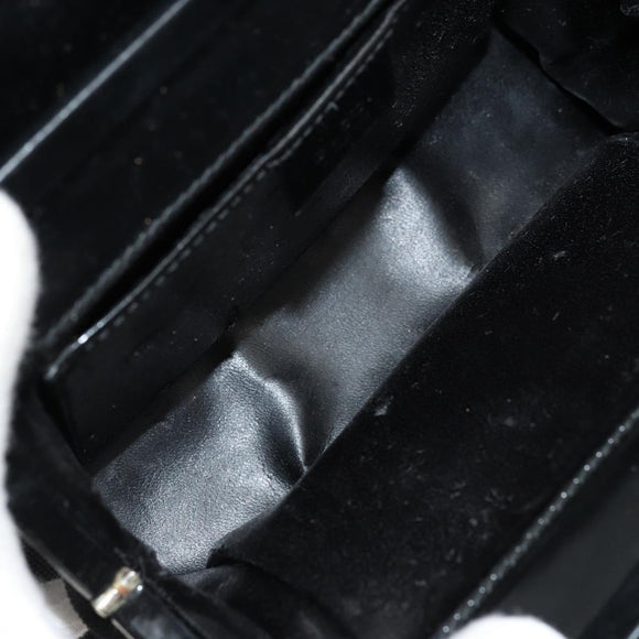 GUCCI Hand Bag Canvas Black 000 0810 Auth bs34708