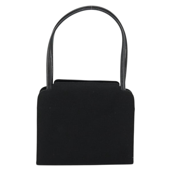 GUCCI Hand Bag Canvas Black 000 0810 Auth bs34708