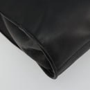GUCCI Hand Bag Leather Black Gold Auth bs34709-9