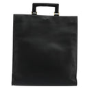 GUCCI Hand Bag Leather Black Gold Auth bs34709-13