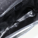 GUCCI Tote Bag Patent leather Black Silver 002 2058 0435 Auth bs34710-11