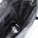 GUCCI Tote Bag Patent leather Black Silver 002 2058 0435 Auth bs34710-18