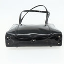 GUCCI Tote Bag Patent leather Black Silver 002 2058 0435 Auth bs34710-5