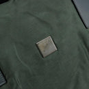CELINE Tote Bag Nylon Green Silver Auth bs34712-14