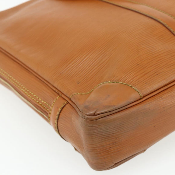 LOUIS VUITTON Epi Porte Documents Voyage Bag Zipangu Gold M54478 LV Auth bs34716