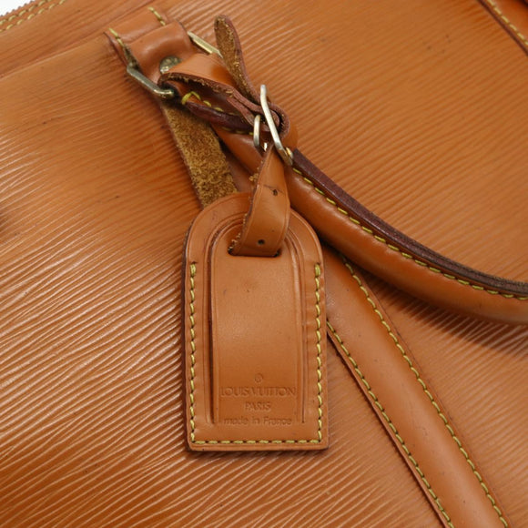 LOUIS VUITTON Epi Porte Documents Voyage Bag Zipangu Gold M54478 LV Auth bs34716