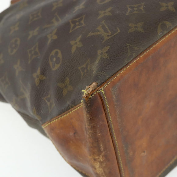 LOUIS VUITTON Monogram Cabas Mezzo Tote Bag M51151 LV Auth bs34720