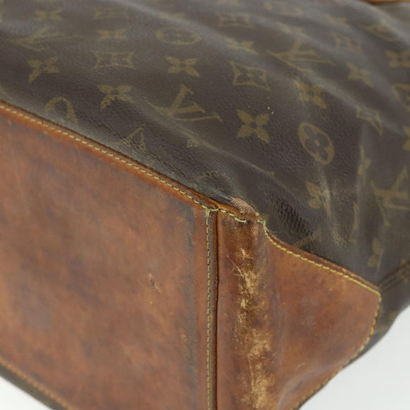 LOUIS VUITTON Monogram Cabas Mezzo Tote Bag M51151 LV Auth bs34720