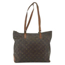 LOUIS VUITTON Monogram Cabas Mezzo Tote Bag M51151 LV Auth bs34720-2