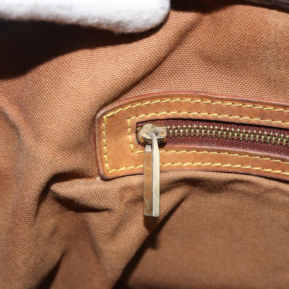 LOUIS VUITTON Monogram Cabas Mezzo Tote Bag M51151 LV Auth bs34720