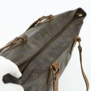 LOUIS VUITTON Monogram Cabas Mezzo Tote Bag M51151 LV Auth bs34720-6