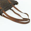 LOUIS VUITTON Monogram Cabas Mezzo Tote Bag M51151 LV Auth bs34720-9