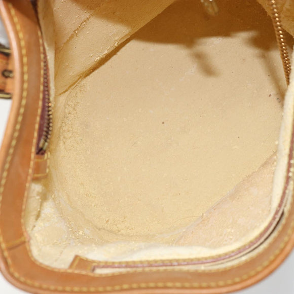 LOUIS VUITTON Monogram Bucket PM Shoulder Bag M42238 LV Auth bs34721