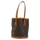 LOUIS VUITTON Monogram Bucket PM Shoulder Bag M42238 LV Auth bs34721-13