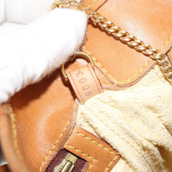 LOUIS VUITTON Monogram Bucket PM Shoulder Bag M42238 LV Auth bs34721