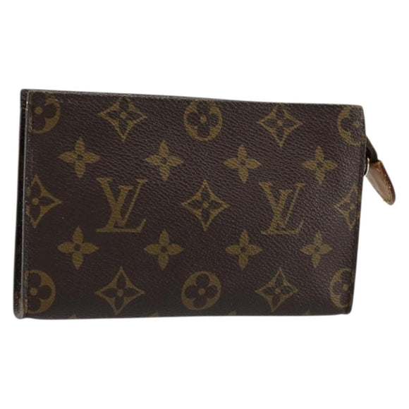 LOUIS VUITTON Monogram Bucket PM Accessory Pouch LV Auth bs34722