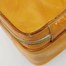 LOUIS VUITTON Monogram Vernis Marley Backpack Yellow M91040 LV Auth bs34725-14