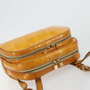 LOUIS VUITTON Monogram Vernis Marley Backpack Yellow M91040 LV Auth bs34725-6