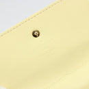 LOUIS VUITTON Monogram Vernis Kenmare Pouch Lime Yellow M91062 LV Auth bs34726A-19