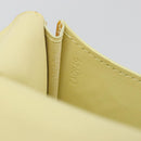 LOUIS VUITTON Monogram Vernis Kenmare Pouch Lime Yellow M91062 LV Auth bs34726A-12