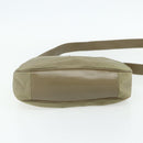 GUCCI Bamboo Shoulder Bag Nylon 2way Khaki Silver 001 1638 Auth bs34731-5