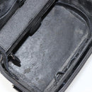 GUCCI Bamboo Vanity Hand Bag Leather Black Silver Auth bs34733-10