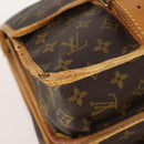 LOUIS VUITTON Monogram Sac Chassour 45 Boston Bag M41922 LV Auth bs34738A-16