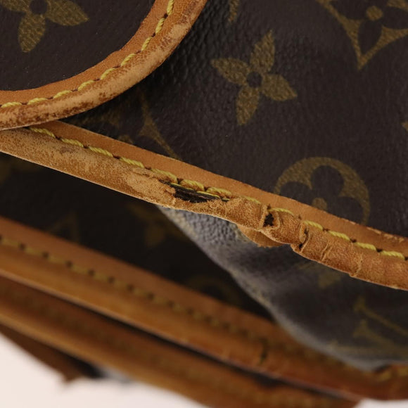 LOUIS VUITTON Monogram Sac Chassour 45 Boston Bag M41922 LV Auth bs34738A