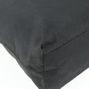 PRADA Tote Bag Nylon Black Silver Auth bs34741-13