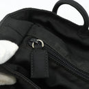 PRADA Tote Bag Nylon Black Silver Auth bs34741-15