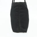 PRADA Tote Bag Nylon Black Silver Auth bs34741-4