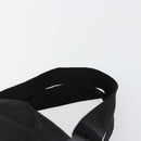 PRADA Backpack Nylon Silver Black Auth bs34742-10