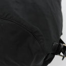 PRADA Backpack Nylon Silver Black Auth bs34742-12