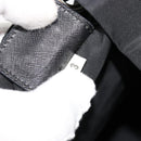 PRADA Backpack Nylon Silver Black Auth bs34742-24
