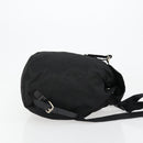PRADA Backpack Nylon Silver Black Auth bs34742-4