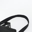 PRADA Hand Bag Nylon 2way Black Silver Auth bs34745-10