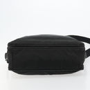 PRADA Hand Bag Nylon 2way Black Silver Auth bs34745-11