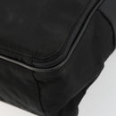 PRADA Hand Bag Nylon 2way Black Silver Auth bs34745-12